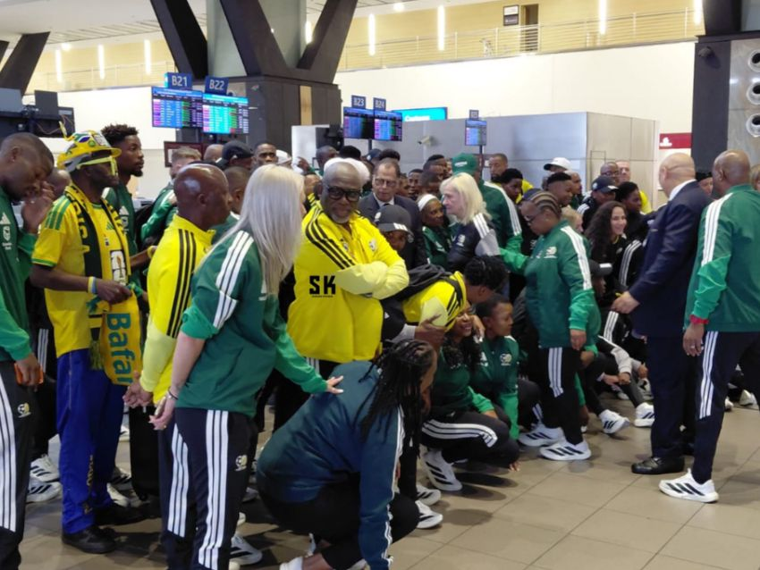 foto de equipo para Sudáfrica